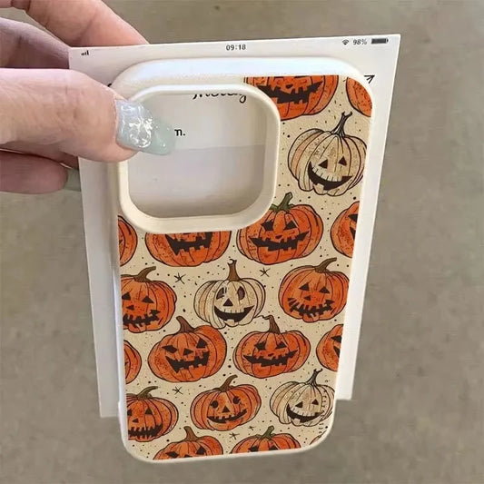 Coque iPhone Halloween Citrouille Anti-Choc