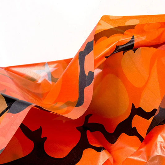 Nappe Plastique Halloween Citrouille et Toile d'Araignée