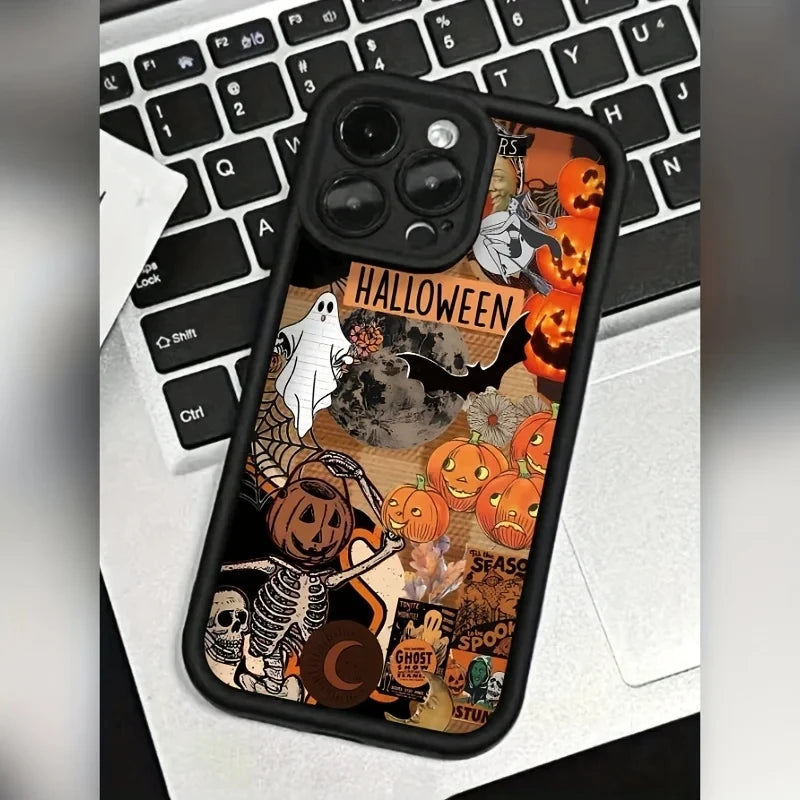 Coque iPhone Halloween Graphique Silicone