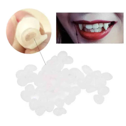 Fausses Dents de Vampire Halloween - Adultes et Enfants