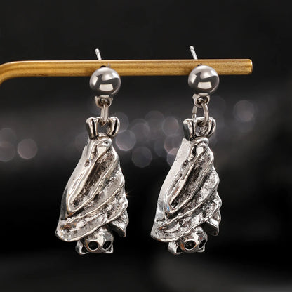 Boucles d'oreilles chauve-souris gothiques bicolores – Halloween