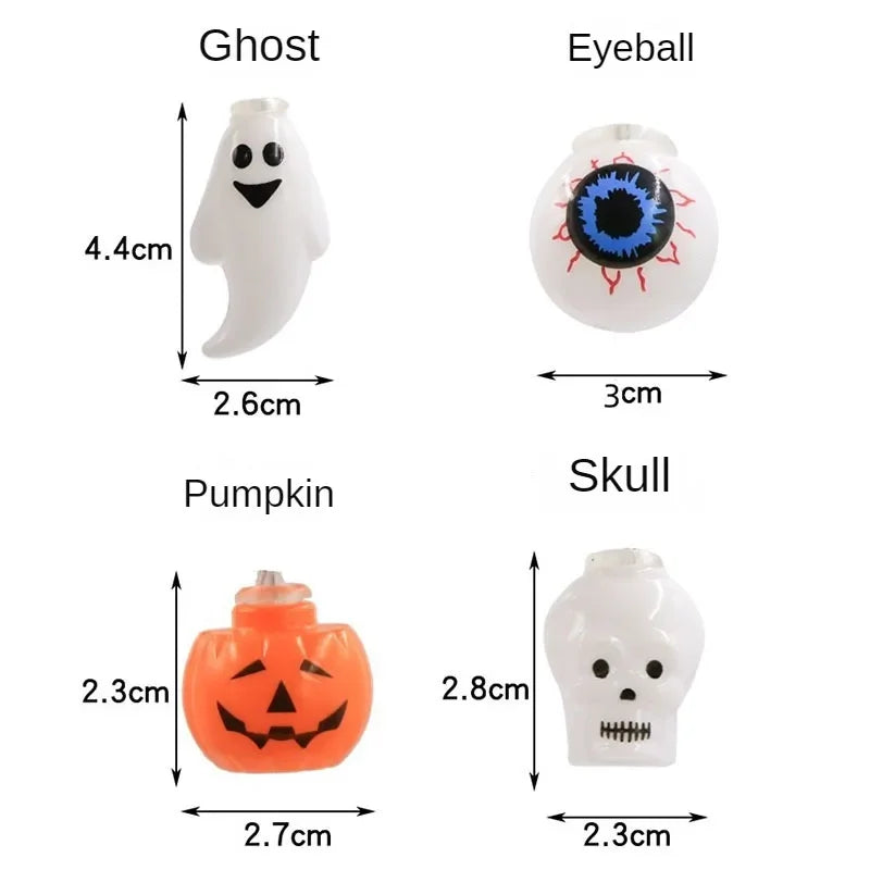Guirlande Lumineuse LED Citrouille Crâne Œil - Halloween