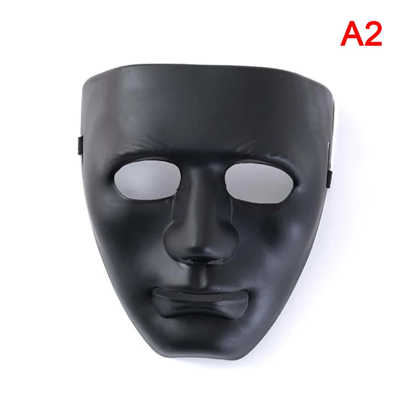 Masque Fantôme Peint à la Main - Théâtre et Soirée Halloween