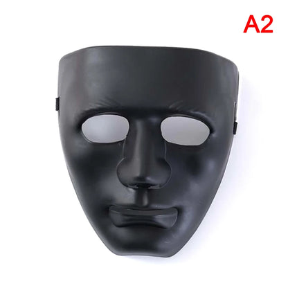 Masque Fantôme Peint à la Main - Théâtre et Soirée Halloween