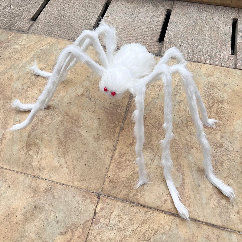 Araignée Géante Noire Halloween - Décoration Maison Hantée