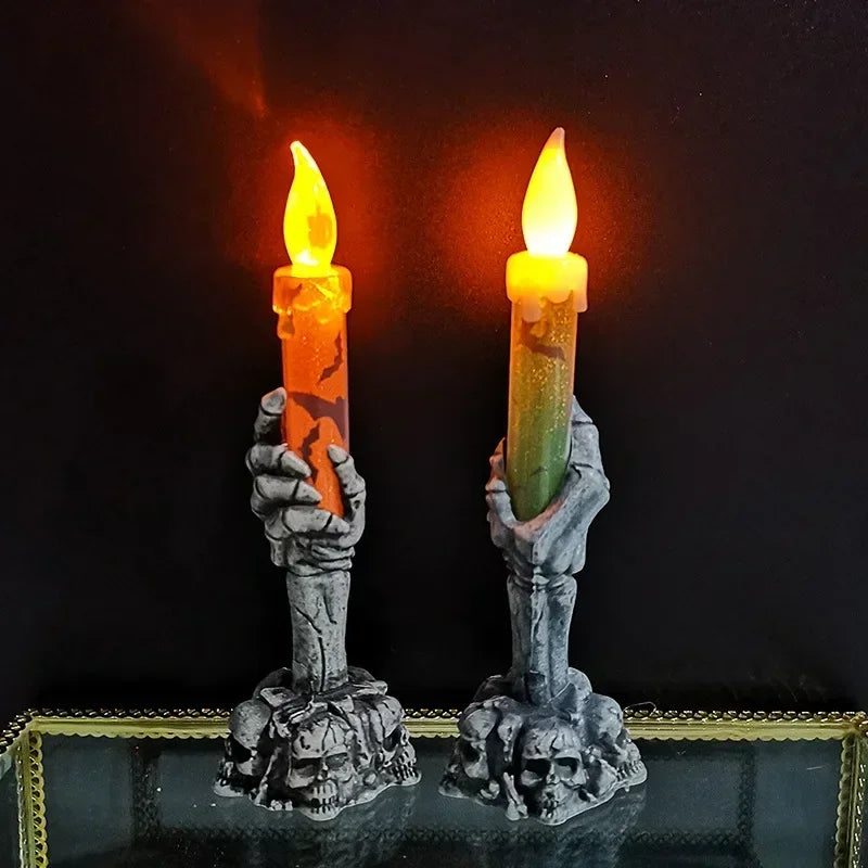 Main Fantôme Lumineuse LED - Décoration Halloween