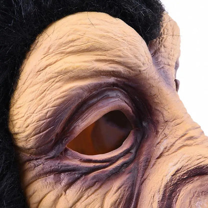 Masque Gorille Réaliste en Latex - Halloween Adulte