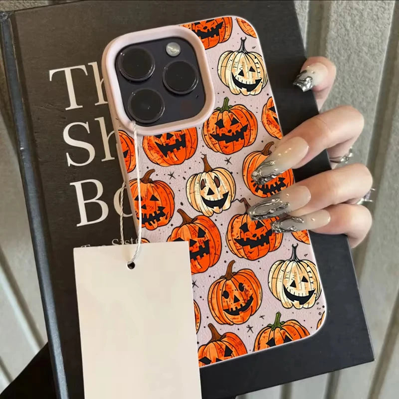 Coque iPhone Halloween Citrouille Anti-Choc