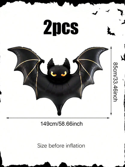 Ballon Chauve-souris Géant Halloween - Décoration Fête