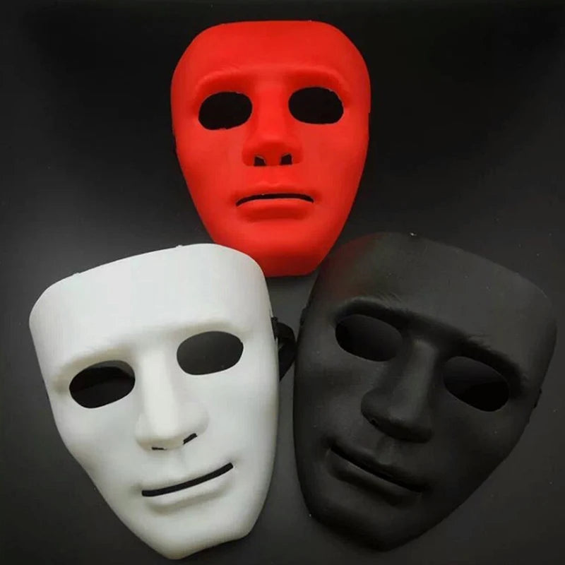 Masque Fantôme Peint à la Main - Théâtre et Soirée Halloween