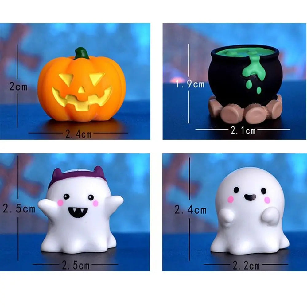 Mini Citrouille Décorative en Résine - DIY Halloween