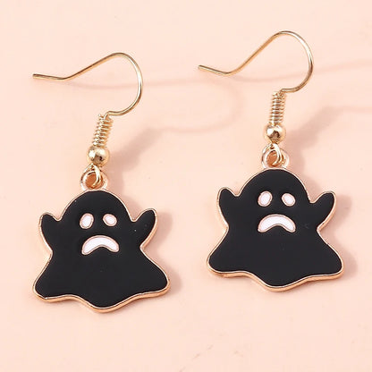 Boucles d'oreilles Halloween – Momie, œil, fantôme et citrouille