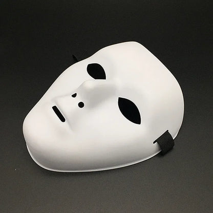 Masque Clown Macabre Noir et Or - Halloween