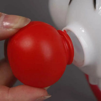 Masque de Clown avec Nez Rouge - Halloween Mascarade