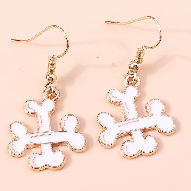 Boucles d'oreilles Halloween – Momie, œil, fantôme et citrouille