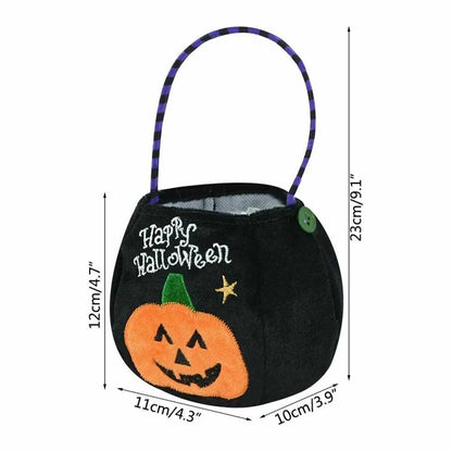 Sac à Bonbons Halloween Citrouille - Trick or Treat