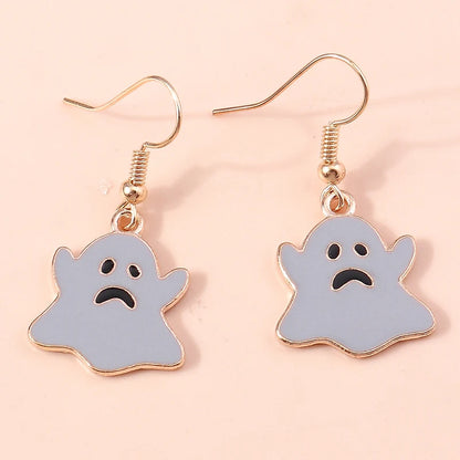 Boucles d'oreilles Halloween – Momie, œil, fantôme et citrouille