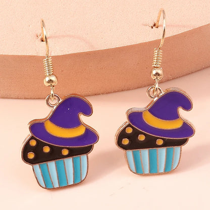 Boucles d'oreilles Halloween – Momie, œil, fantôme et citrouille