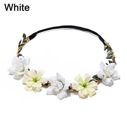 Couronne de Fleurs avec Voile Noir - Halloween Día de los Muertos