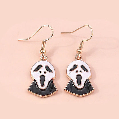 Boucles d'oreilles Halloween – Momie, œil, fantôme et citrouille