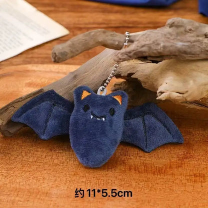 Porte-clés Peluche Halloween - Citrouille, Fantôme, Chauve-souris