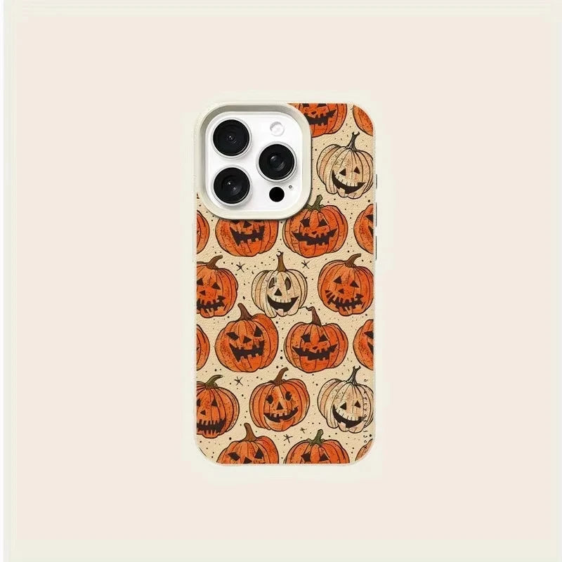 Coque iPhone Halloween Citrouille Anti-Choc