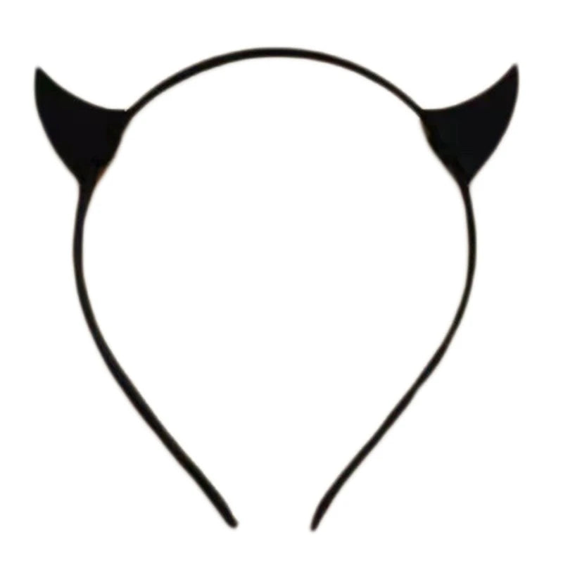 Serre-Tête Cornes de Diable Pailletées - Halloween