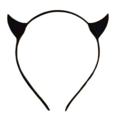 Serre-Tête Cornes de Diable Pailletées - Halloween