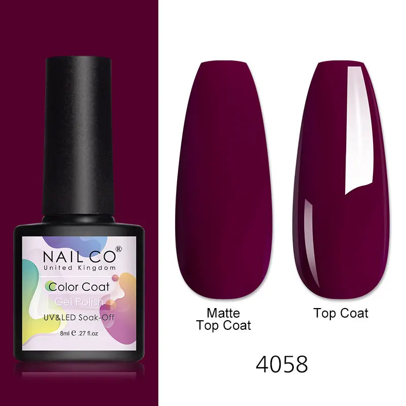 Vernis Gel Semi-Permanent - Large Gamme de Couleurs