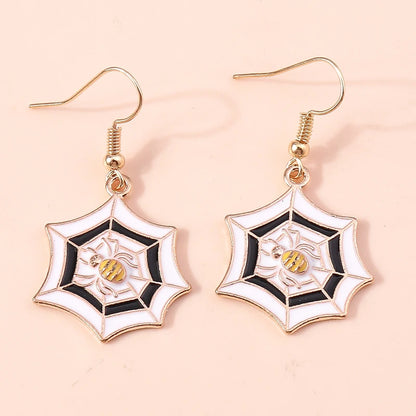Boucles d'oreilles Halloween – Momie, œil, fantôme et citrouille