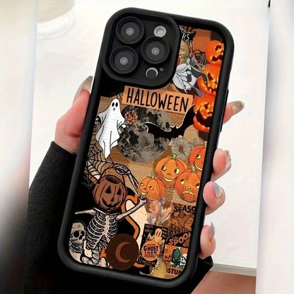 Coque iPhone Halloween Graphique Silicone