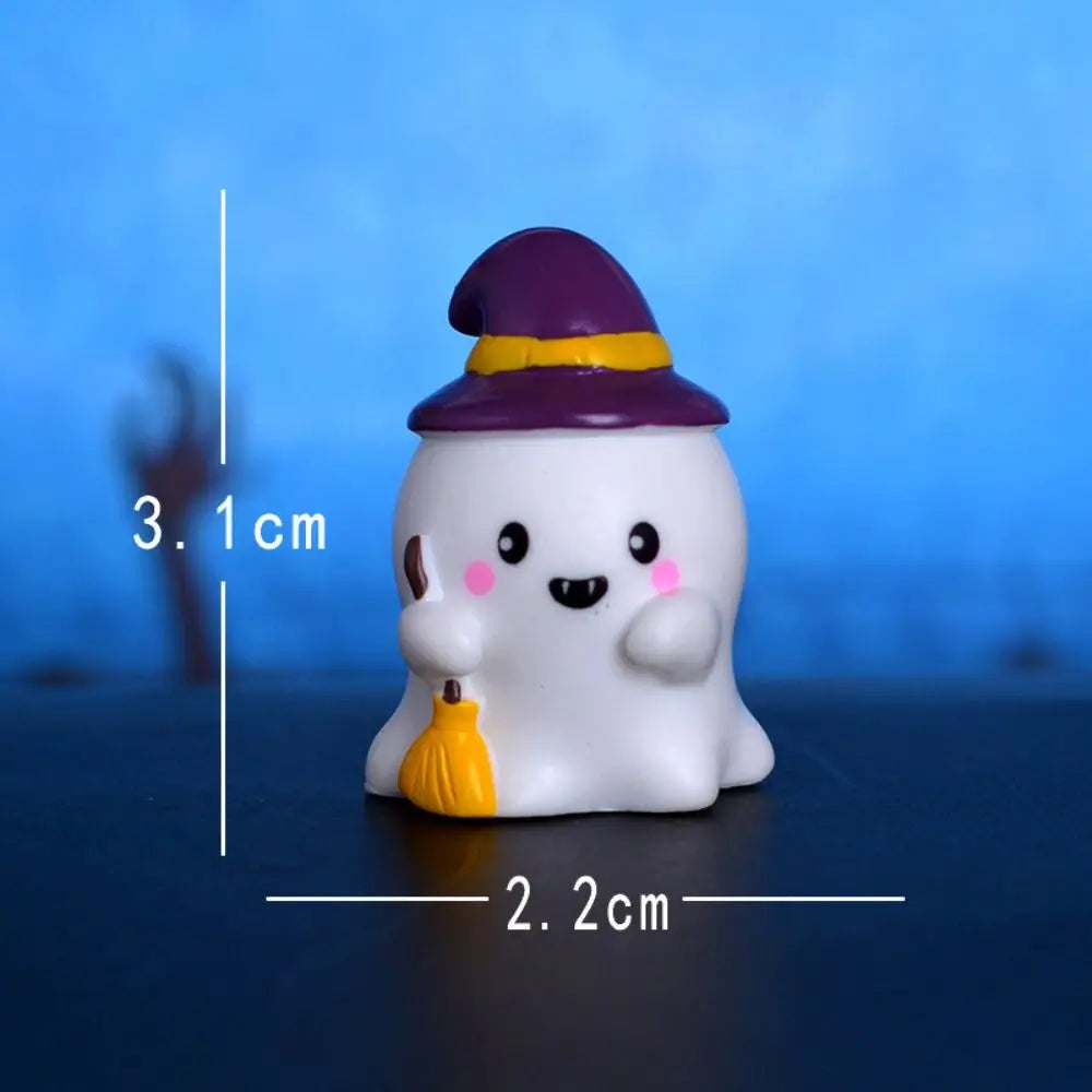 Mini Citrouille Décorative en Résine - DIY Halloween