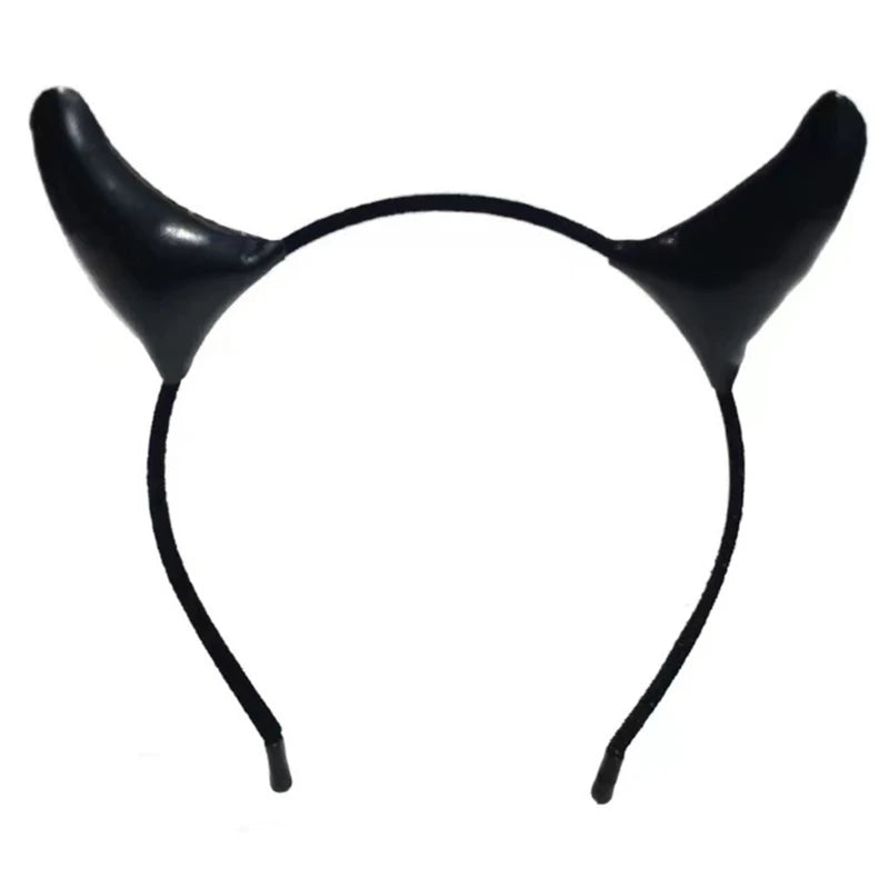 Serre-Tête Cornes de Diable Pailletées - Halloween