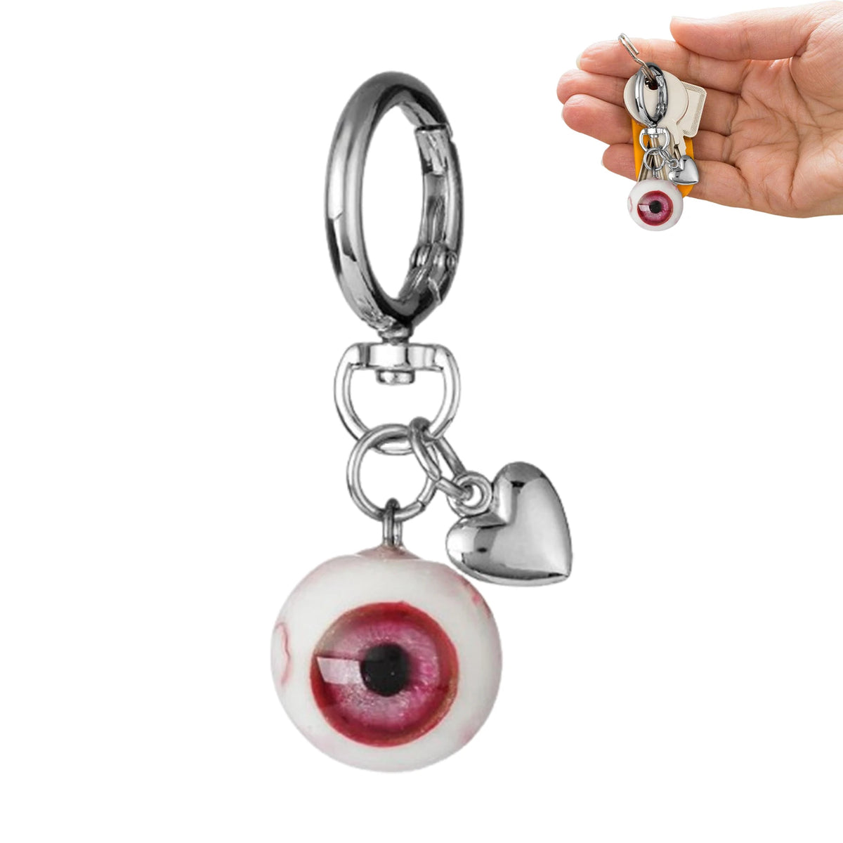 Porte-clés Œil Gothique Halloween