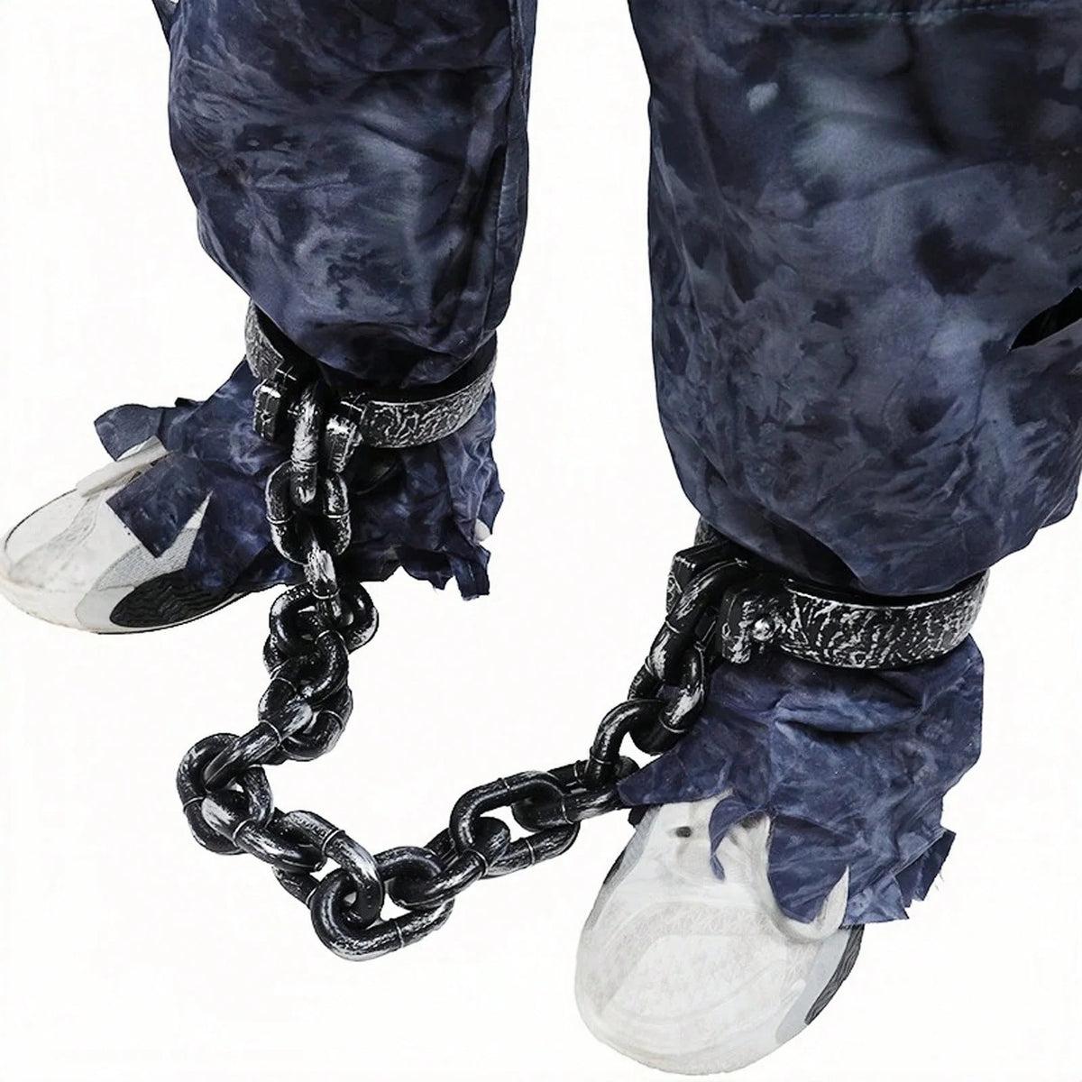 Menottes et Chaînes Factices Halloween - Accessoire Prisonnier