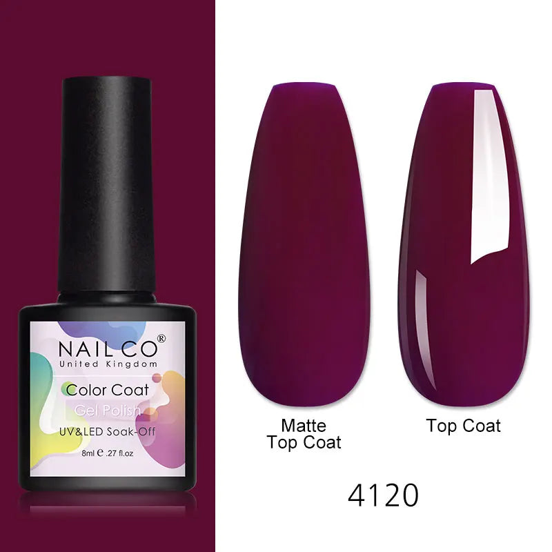 Vernis Gel Semi-Permanent - Large Gamme de Couleurs
