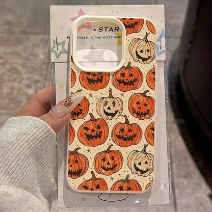 Coque iPhone Halloween Citrouille Anti-Choc