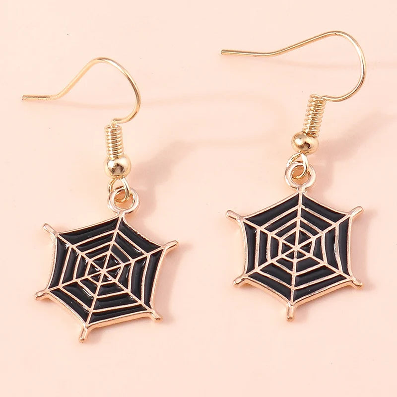 Boucles d'oreilles Halloween – Momie, œil, fantôme et citrouille