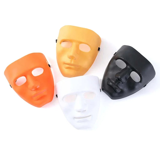 Masque Fantôme Peint à la Main - Théâtre et Soirée Halloween