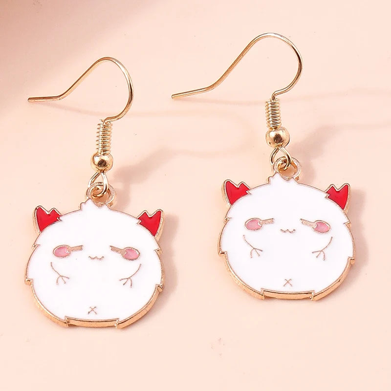 Boucles d'oreilles Halloween – Momie, œil, fantôme et citrouille