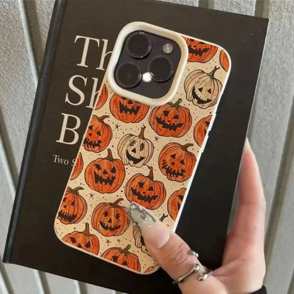 Coque iPhone Halloween Citrouille Anti-Choc