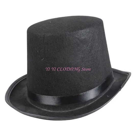 Chapeau Haut-de-Forme Magicien - Enfant et Adulte
