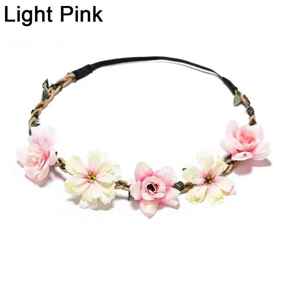 Couronne de Fleurs avec Voile Noir - Halloween Día de los Muertos