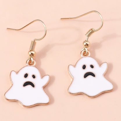 Boucles d'oreilles Halloween – Momie, œil, fantôme et citrouille