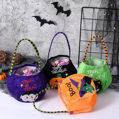 Sac à Bonbons Halloween Citrouille - Trick or Treat
