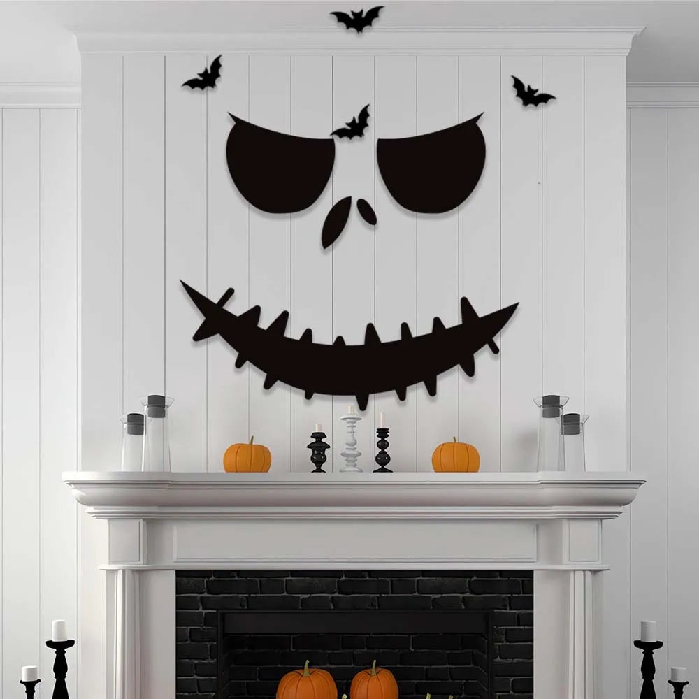 Stickers Porte et Fenêtre Halloween - Déco Maison Hantée