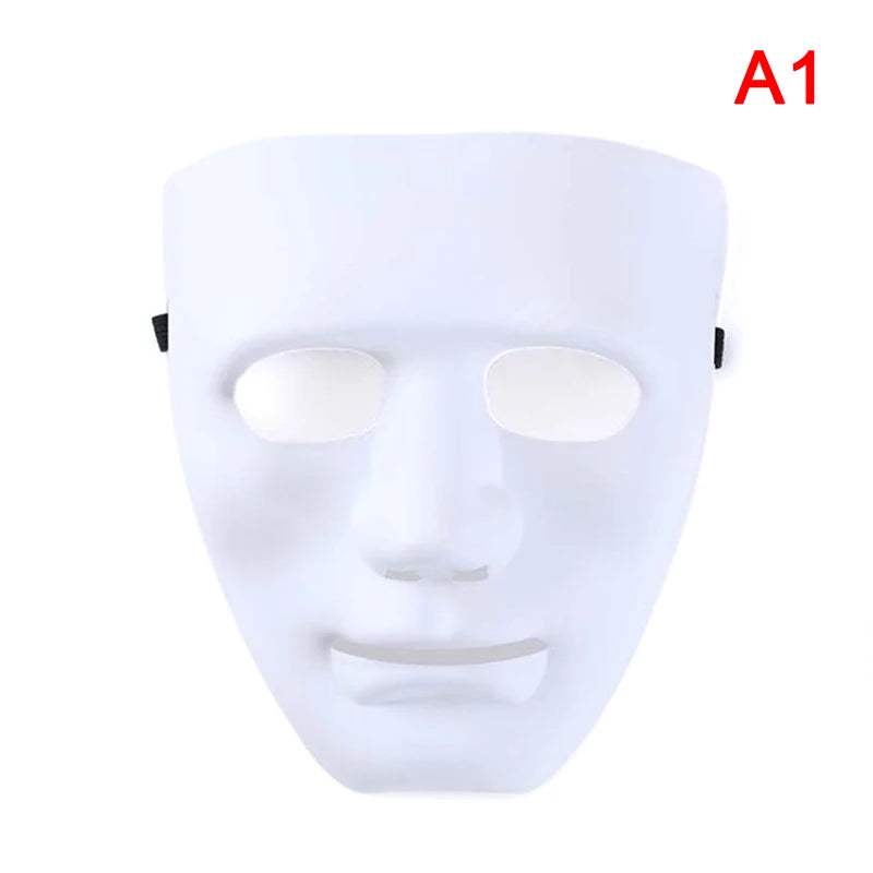 Masque Fantôme Peint à la Main - Théâtre et Soirée Halloween