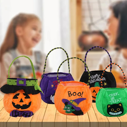 Sac à Bonbons Halloween Citrouille - Trick or Treat