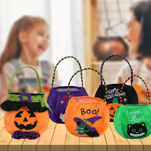Sac à Bonbons Halloween Citrouille - Trick or Treat