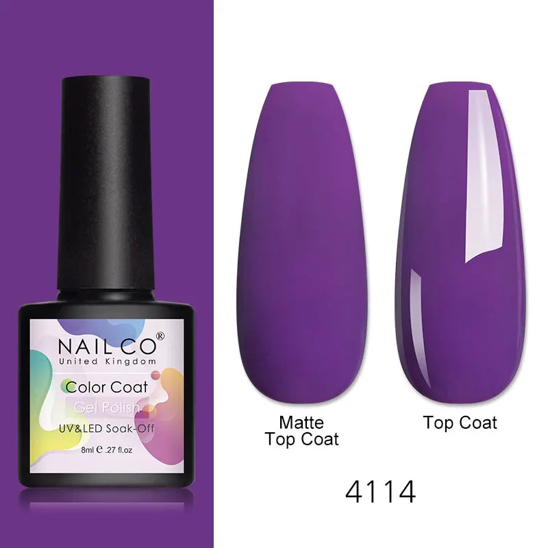 Vernis Gel Semi-Permanent - Large Gamme de Couleurs